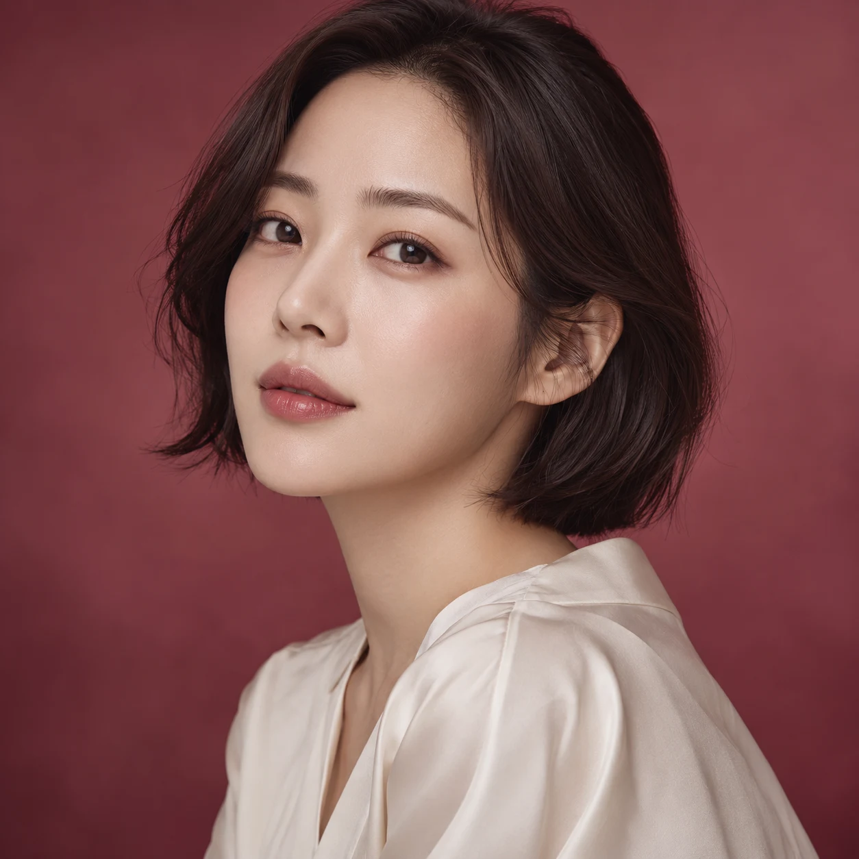 눈썹 라인과 균형을 표현한 새로운 AI 디자인 이미지